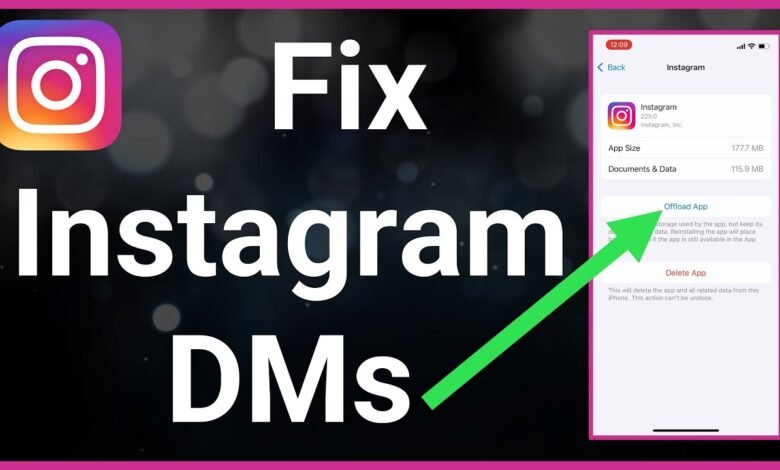 Fix Instagram DMs Not Working