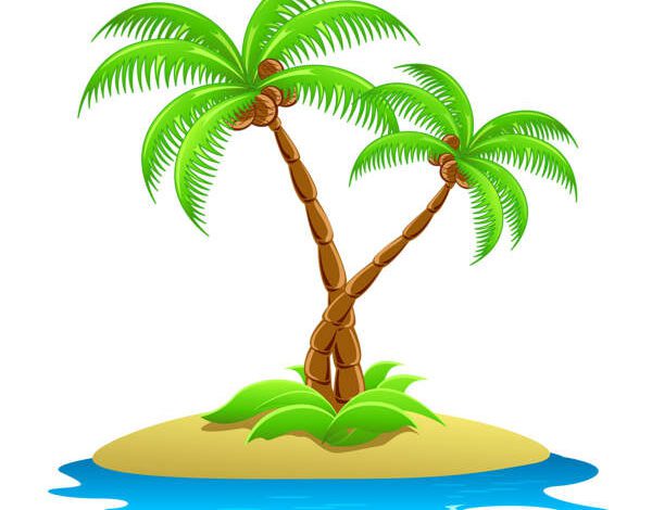 Clip Art:02exwgja-Lg= Palm Tree