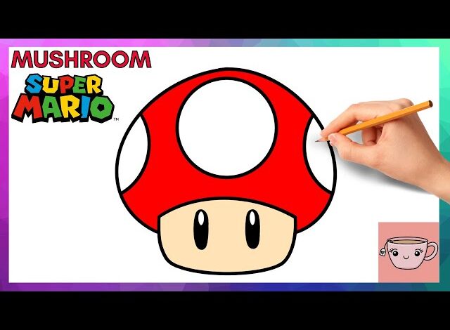 Drawing:Yuxcdtx7bqw= Mario Mushroom