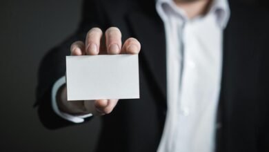 analyzing business contact details